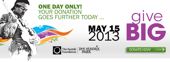 Jimi Hendrix Park Foundation - GiveBIG Today!