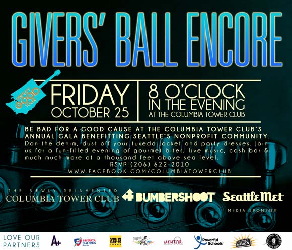 Givers' Ball Encore - Support Jimi Hendrix Park