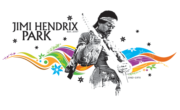 Jimi Hendrix Park Logo